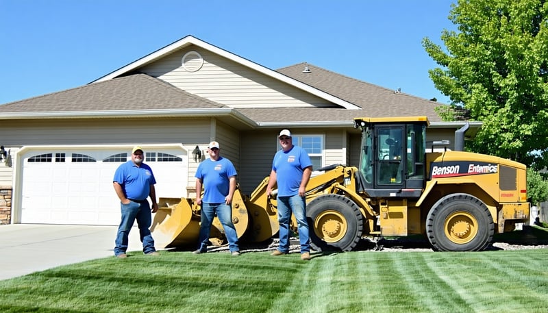 Benson Enterprises team in action providing home maintenance services in Harney County Benson Enterprises team in action providing home maintenance services in Harney County